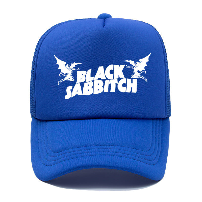 Rock band mesh hat