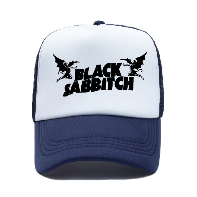 Rock band mesh hat