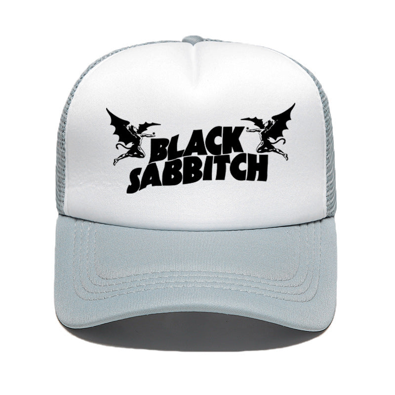 Rock band mesh hat