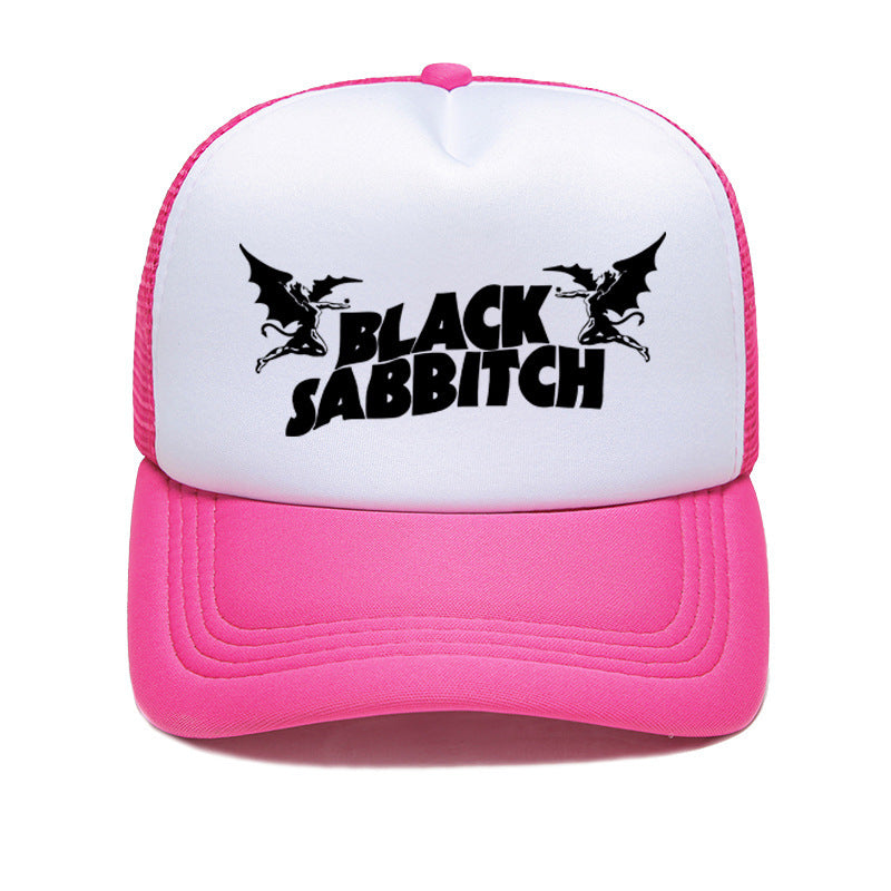 Rock band mesh hat
