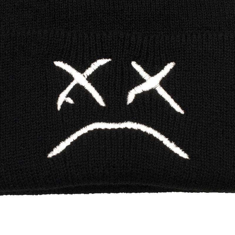 Embroidered knitted hat