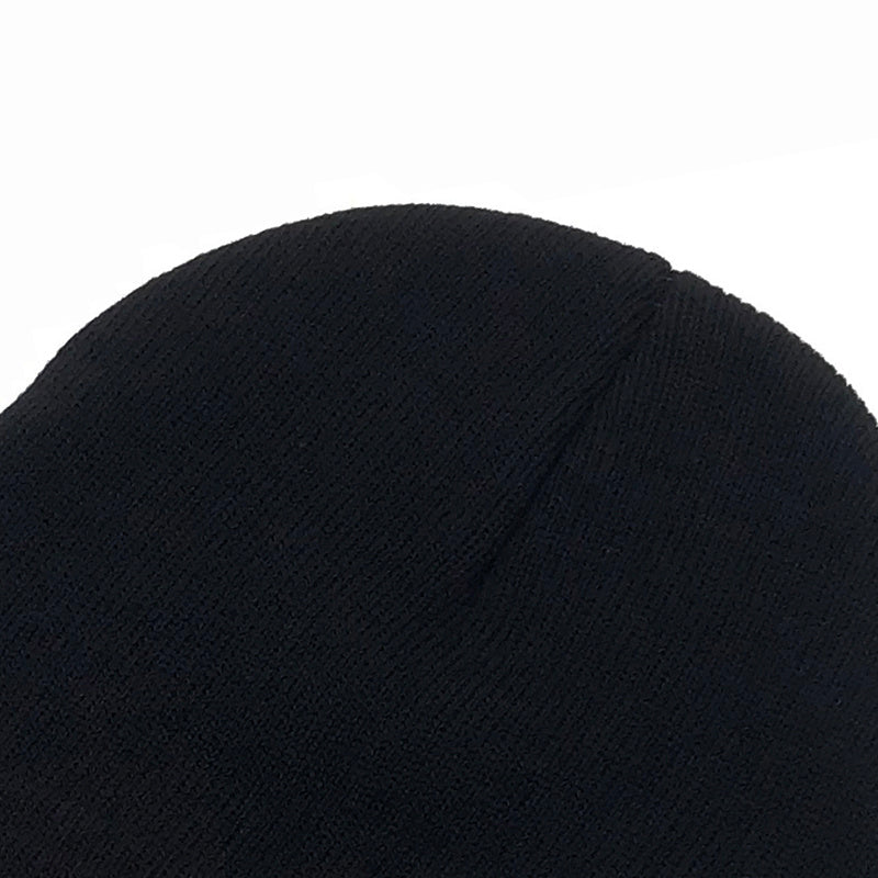 Embroidered knitted hat